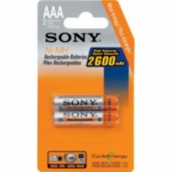 Sony batterie ricaricabili ministilo 2600 mAh 
